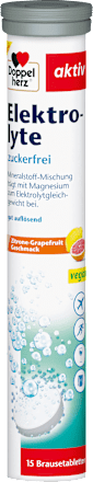 Elektrolyte Brausetabletten 15 St, zuckerfrei, 97,5 g
