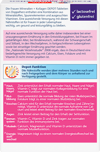 Frauen Mineralien + Kollagen Tabletten 30 St, 51 g