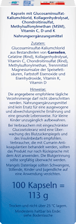 Glucosamin 1650 Kapseln 100 St, 113 g