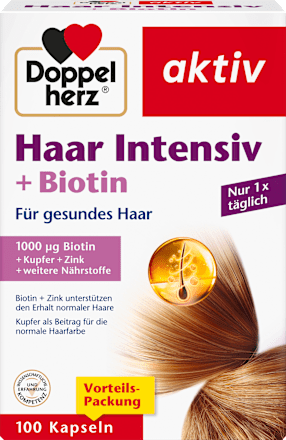 Haar Intensiv + Biotin Kapseln 100 St, 58 g