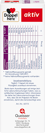 Haar Intensiv + Biotin Kapseln 100 St, 58 g
