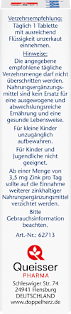 Haut + Haare + Nägel Tabletten (30 Stück), 19,9 g