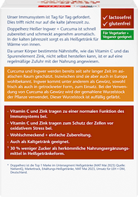 Heißer Ingwer + Kurkuma Heißgetränk (10 Stück), vegan, 100 g