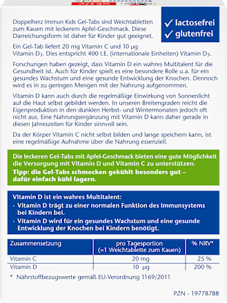 Immune Kids Gel Tabs 27 stuks, 27 stuks