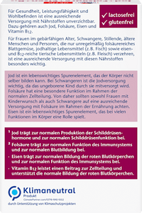 Jodium + foliumzuur + ijzertabletten 45 stuks, 20,4 g