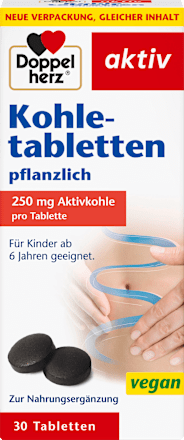 Kohletabletten 30 St, 15,1 g