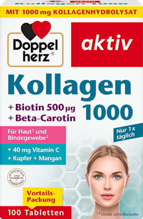 Kollagen 1000 Tabletten 100 St, 136 g