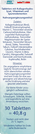 Kollagen 1000, Tabletten 30 St, 40,8 g