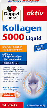 Kollagen 5000 Liquid 14 Sticks, 140 ml