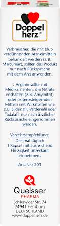 L-Arginin Kapseln, 30 St, 18,6 g