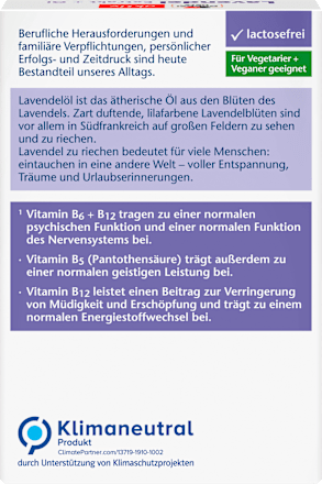 Lavendel tabletten 30 stuks, 23,1 g