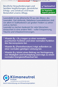 Lavendel tabletten 30 stuks, 23,1 g