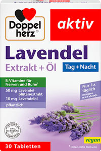 Lavendel tabletten 30 stuks, 23,1 g