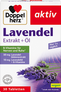 Lavendel tabletten 30 stuks, 23,1 g