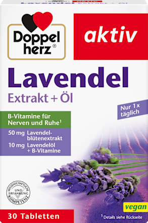 Lavendel tabletten 30 stuks, 23,1 g