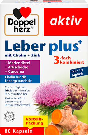 Leber plus Kapseln 80 St, 56,8 g