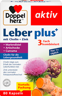 Leber plus Kapseln 80 St, 56,8 g