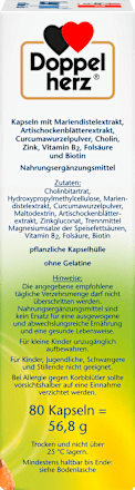Leber plus Kapseln 80 St, 56,8 g