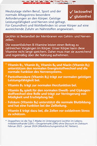Lecithine + B-vitamines capsules 40 stuks, 41,6 g