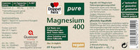 Magnesium 400 Kapseln 60 St, 45,7 g