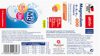 Magnesium 400 + Vitamine B6 + B12 + Folsäure Brausetabletten 15 St., 97,5 g