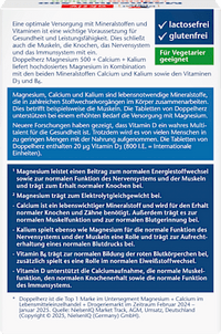 Magnesium 500 + Calcium + Kalium Tabletten 30 St, 69,6 g