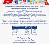 Magnesium 500 Direct Zakjes 60 stuks, 96 g