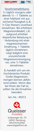 Magnesium 600 Tag + Nacht Depot-Tabletten 30 St, 52,5 g