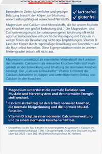 Magnesium + Calcium + Vitamin D3 Tabletten 40 St., 79,2 g