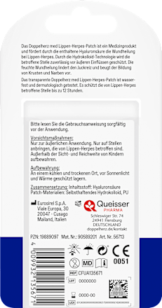 Lippen-Herpes-Patch, 15 St