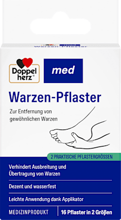 Warzen Entferner Pflaster, 16 St