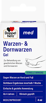Warzen- & Dornwarzen Gel, 4 ml