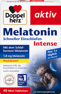 Melatonine Intense Mini Tabletten 40 stuks, 3,7 g
