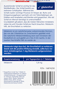 Melatonin Intense Mini Tabletten 40 St, 3,7 g