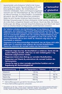 Melatonin + Magnesium 400, Tabletten 30 St, 39 g