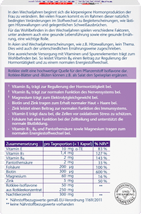 Meno Rode klaver + teunisbloemolie + biotine capsules 30 stuks, 34,4 g
