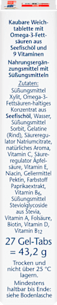 Multivitamin + Omega 3 Kids Gel-Tabs 27 St, 43,2 g