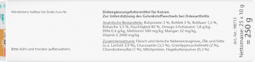 Voedingssupplement voor katten, Joint Complex (25 stuks), 250 g