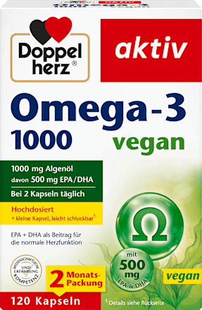 Omega-3 1000 Kapseln 120 St, 85,9 g