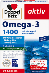 Omega-3 1400 Kapseln 30 St, 59,2 g