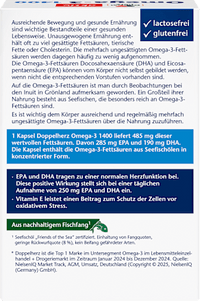 Omega-3 1400 Kapseln 30 St, 59,2 g