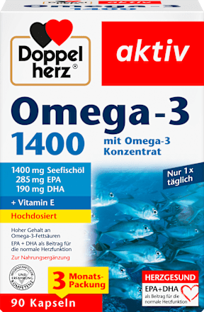 Omega-3 1400 capsules 90 stuks, 171,3 g