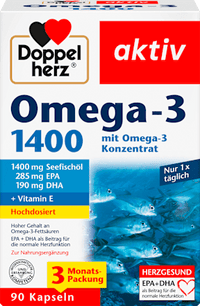 Omega-3 1400 capsules 90 stuks, 171,3 g