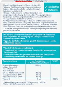 Omega-3 Kids Gel-Tabs 63 St, 81,9 g
