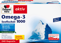 Omega-3 Seefischöl 1000, Kapseln, 240 St