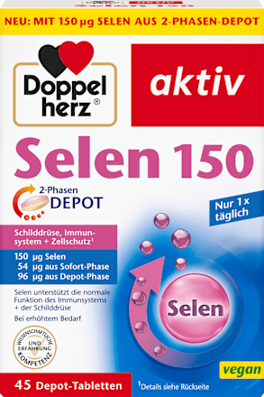 Selen 150 Depot-Tabletten 45 St, 34,3 g