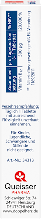 Vitamin B12 500µg Mini Tabletten 30St, 12,1 g