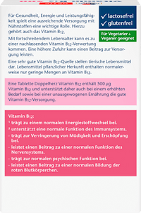Vitamine B12 500 tabletten 120 stuks, 48,2 g