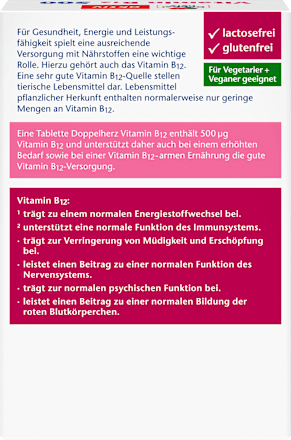Vitamin B12 500 Tabletten 120 St, 48,2 g