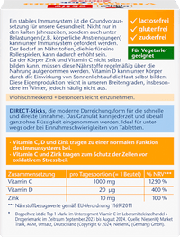 Vitamin C 1000mg + Zink Direct 20 St, 60 g